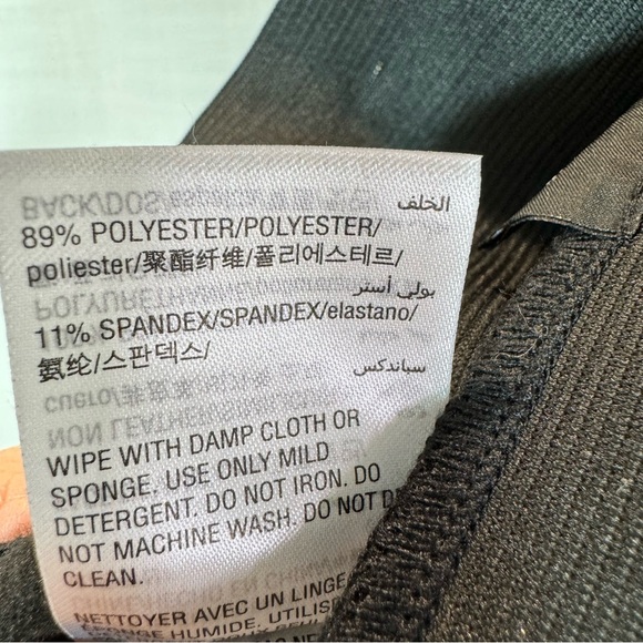 INC International Concepts Faux Leather Stretch Metallic Leggings Brown Size M - Picture 10 of 10